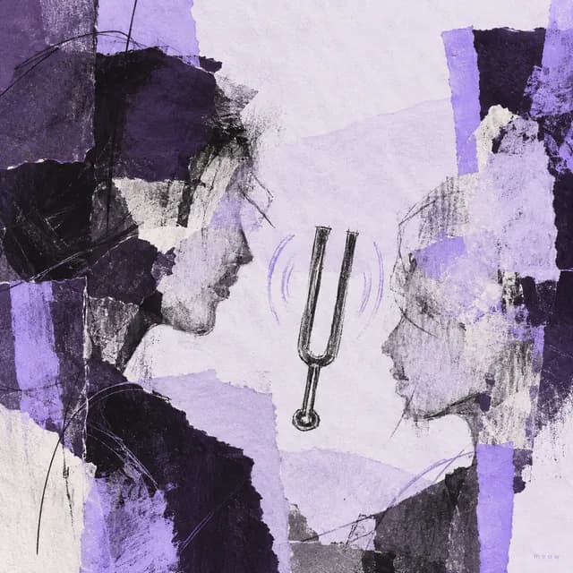 two tuning forks
