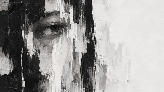 face after rain