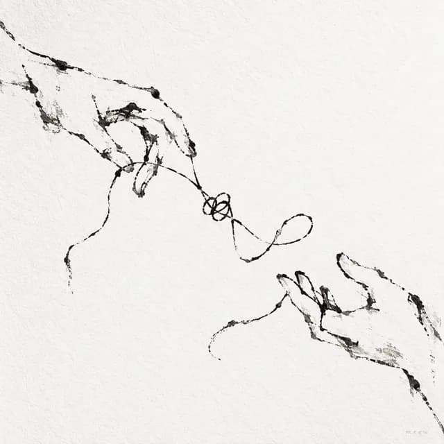 untied