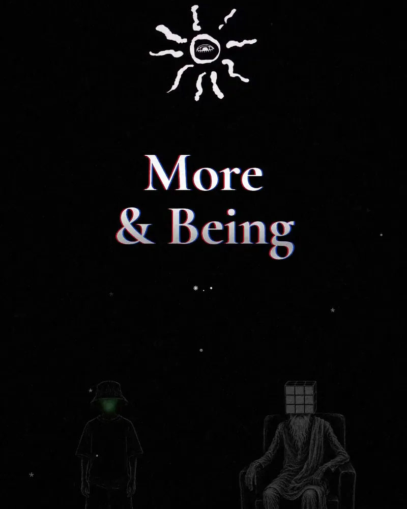More & Being, opening frame